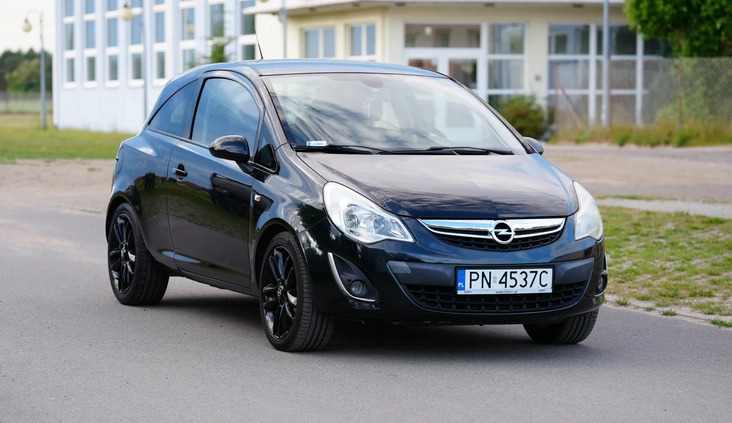Opel Corsa cena 15498 przebieg: 205500, rok produkcji 2012 z Konin małe 277